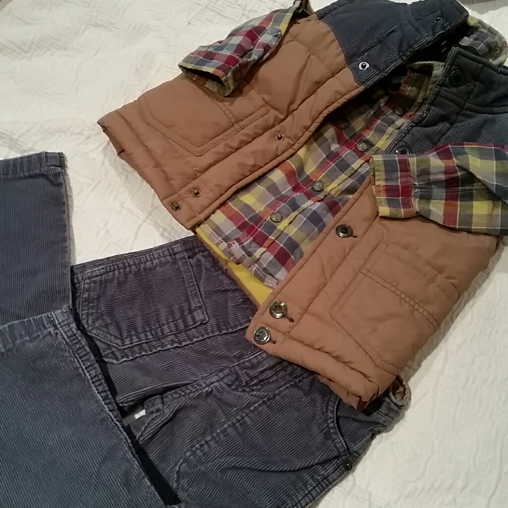 Genuine kids vintage puffer set